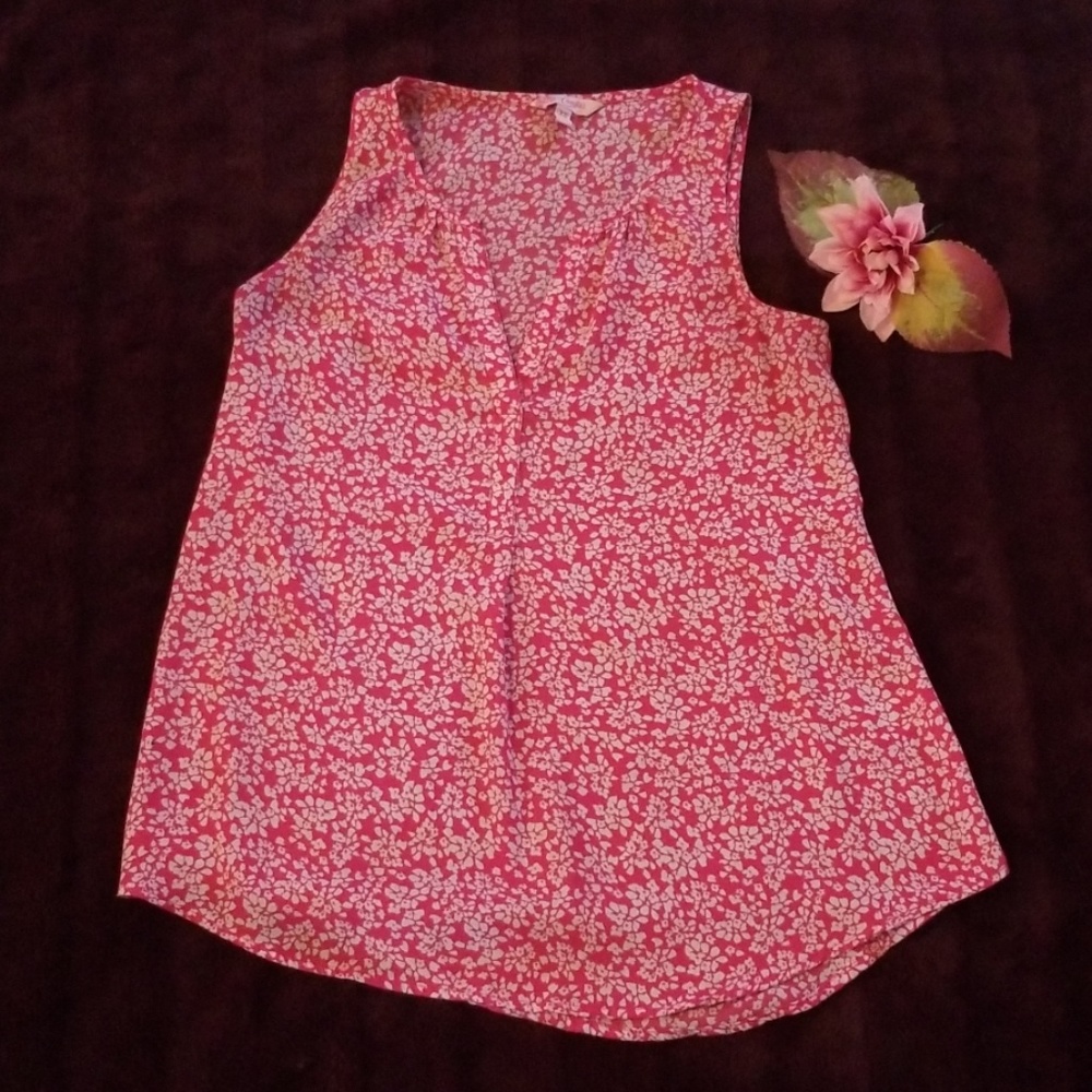 🛍SALE Candies xs floral sleeveless blouse